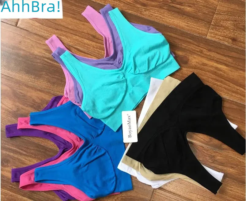 Plus Size Wireless Sports Bra for Women