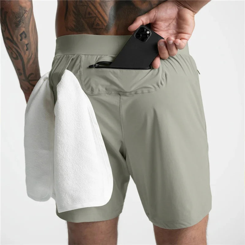 Illumino360 Gym Jogging Exercise Shorts for Men