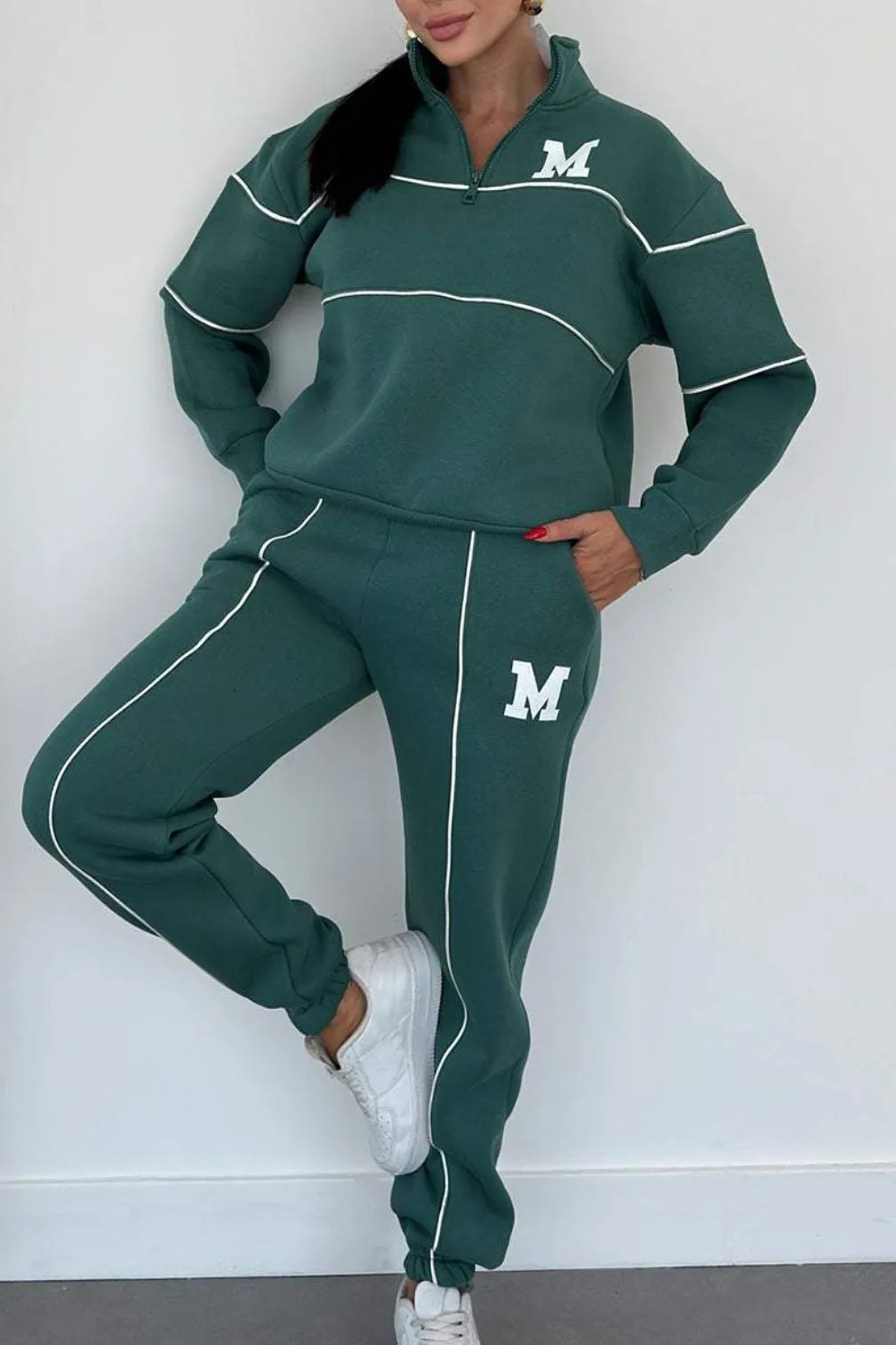 Illumino360Fitness Premium Hoodless Pullover Sweatshirt Sets