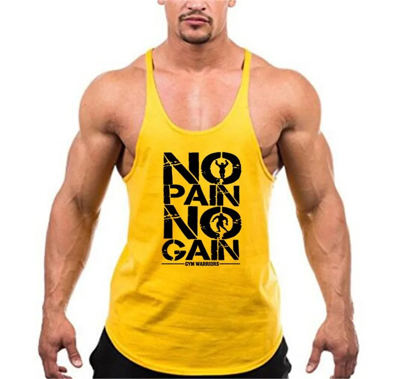 Illumino360 Bodybuilding Cotton Sleeveless Tank Top