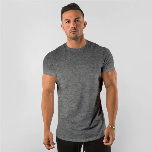 Moisture-Wicking Athletic Men's T-Shirt - Gym or Home Active Wear