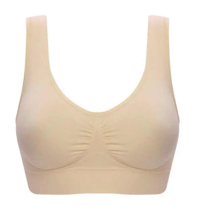 Plus Size Wireless Sports Bra for Women