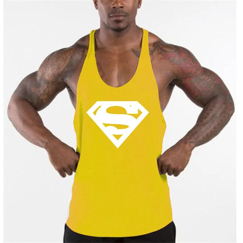 Illumino360 Bodybuilding Cotton Sleeveless Tank Top