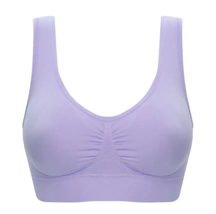 Plus Size Wireless Sports Bra for Women