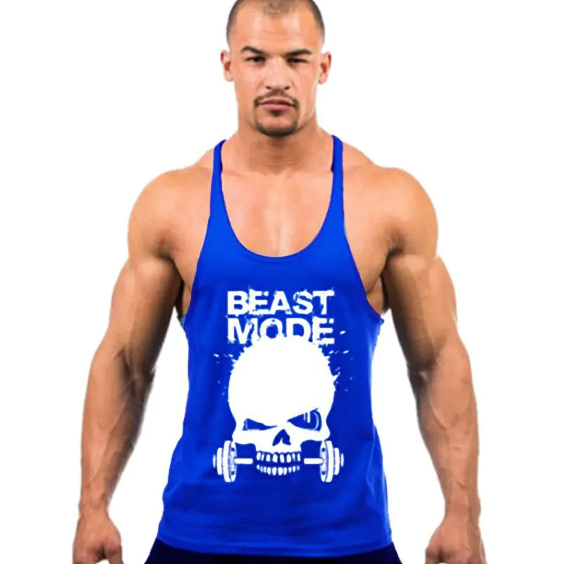 Illumino360Fitness Cotton Men's Beast Mode Stinger for Lifting