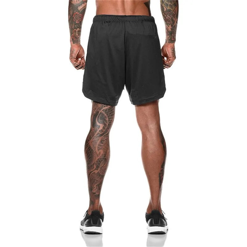 Illumino360 Men's Fitness Shorts: Breathable Mesh Quick Dry Sport Shorts