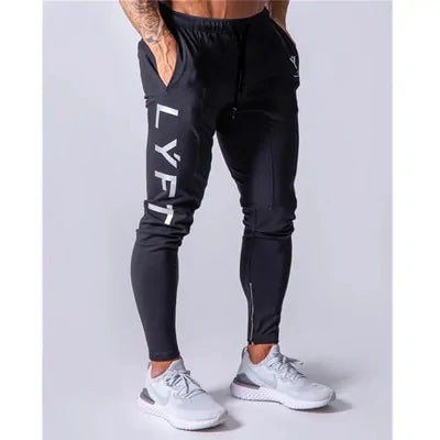 Illumino360's Men's Fitness Sweatpants: Elastic Jogger Track Pants