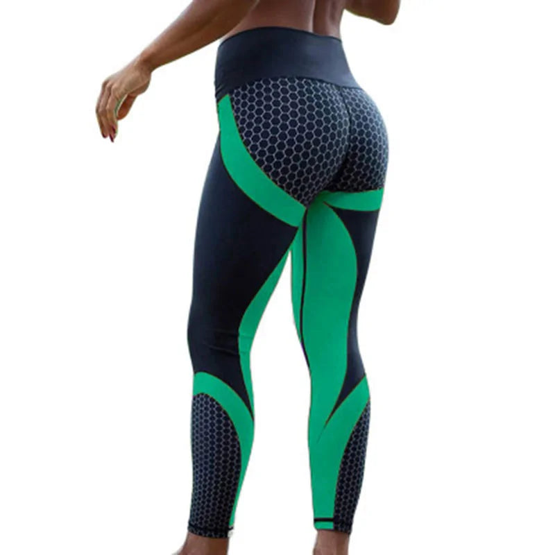 Illumino360 Women's High Waist Mesh Leggings Activewear