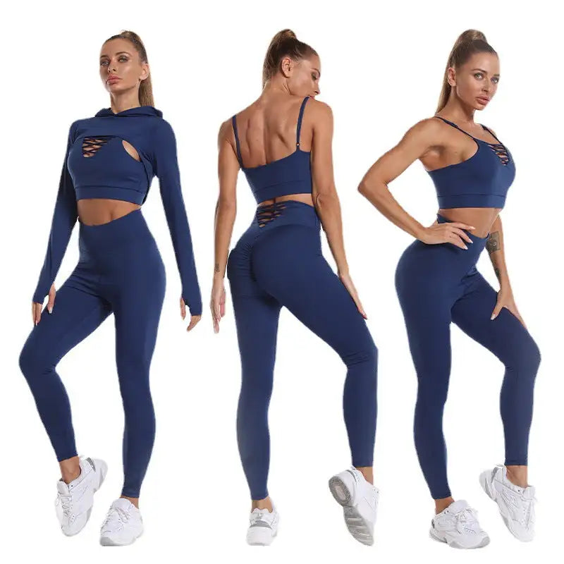 Illumino360 Premium Seamless Fitness Leggings Set