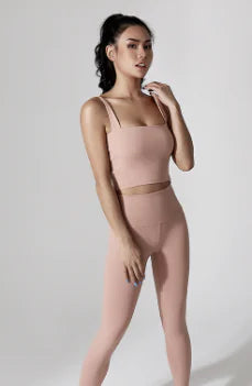 Sports Bra and Yoga Outfit - Two Piece Set