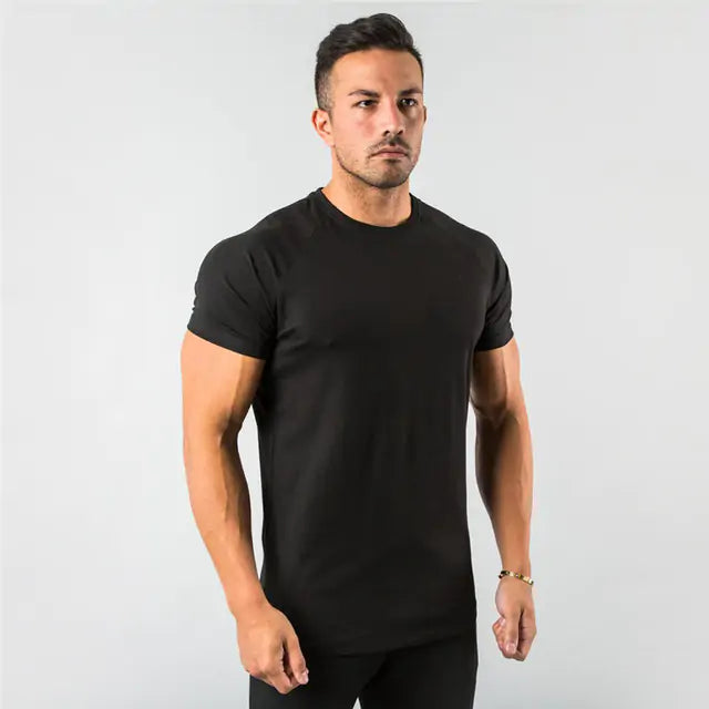 Moisture-Wicking Athletic Men's T-Shirt - Gym or Home Active Wear