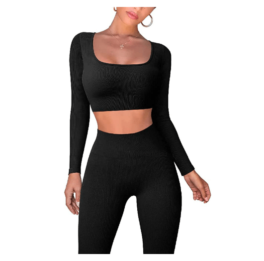 Gym Crop Tank Top Leggings Set - illumino360.com