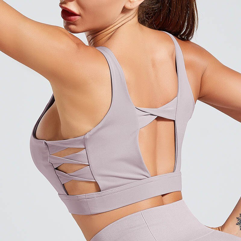 Breathable Fitness Shockproof Sports Bra - illumino360.com