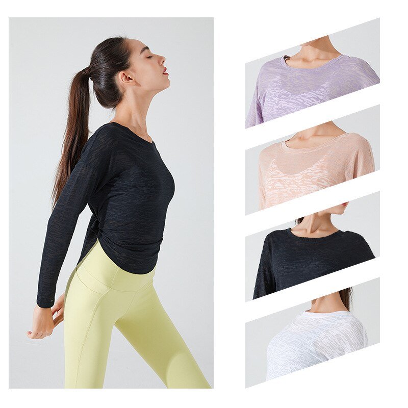 Fitness Loose Sportswear Blouse - illumino360.com