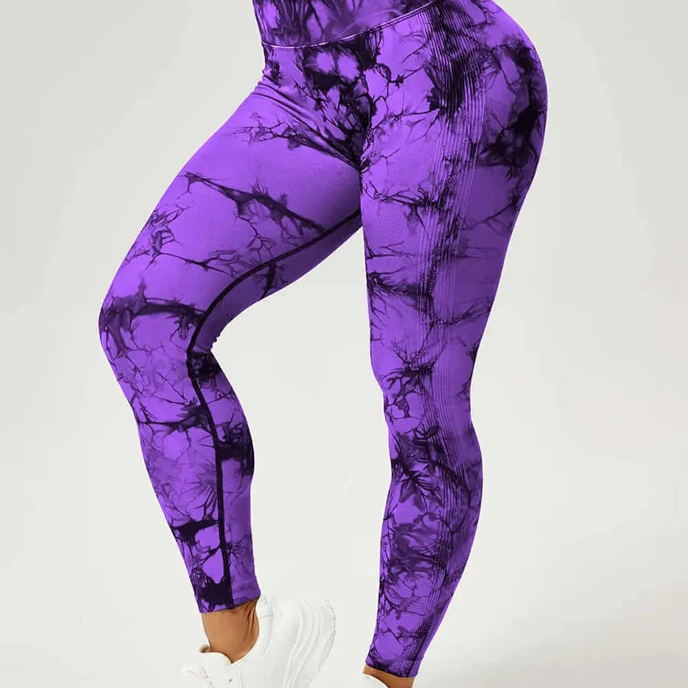 Illumino360 Seamless Tie Dye Leggings