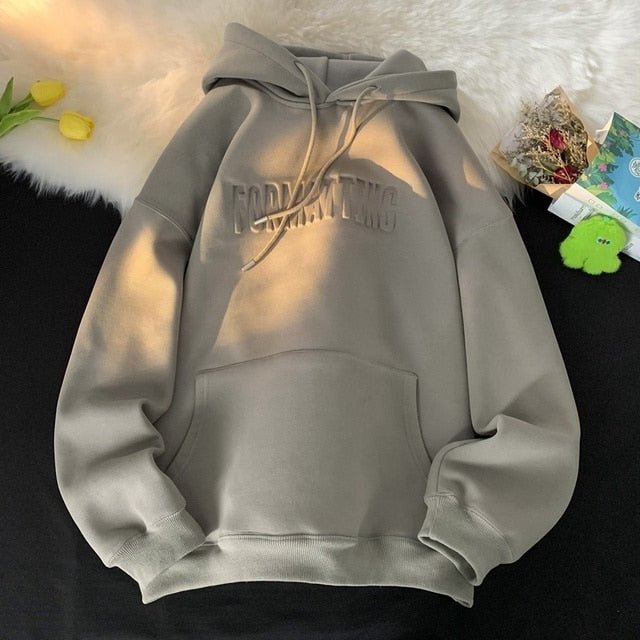 Winter Letter Women Thicken Hoodies - illumino360.com