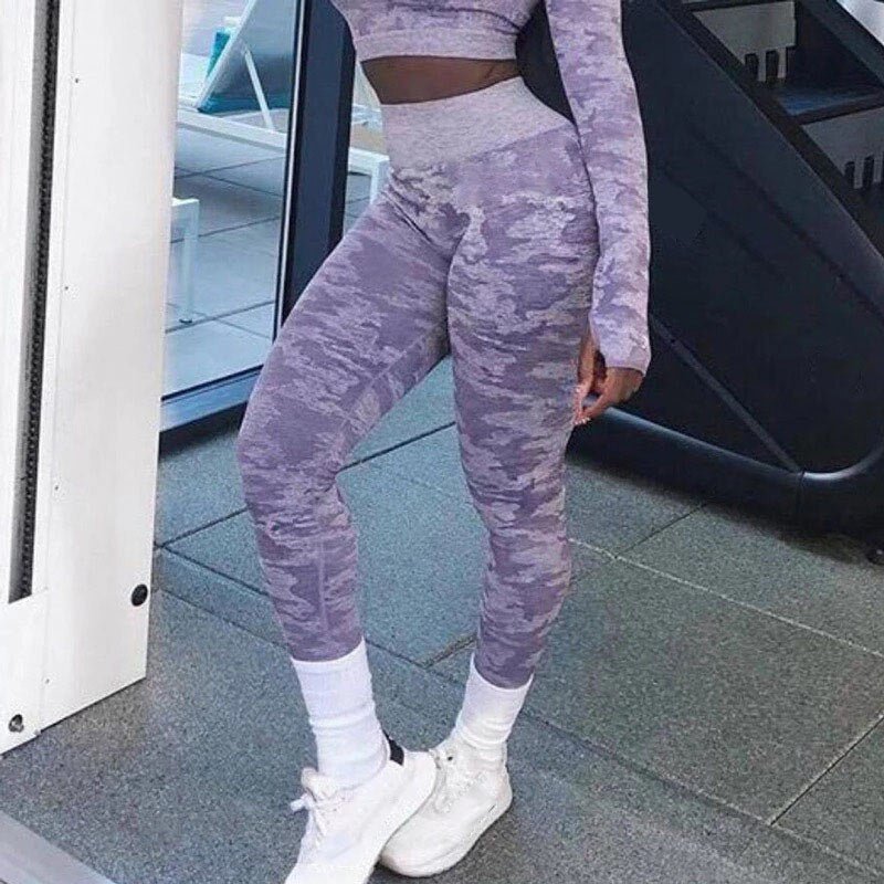 Women's High Waist Fitness Leggings - illumino360.com