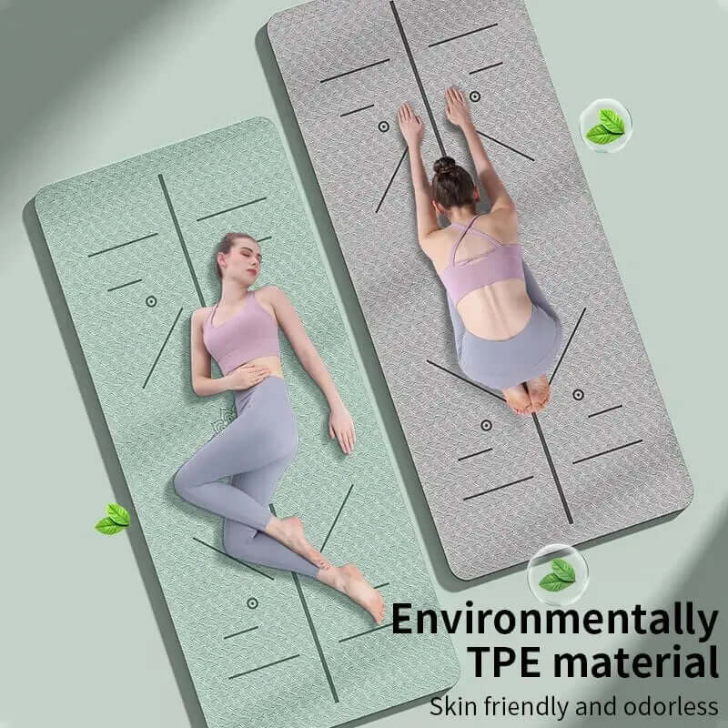 Illumino360's Yoga Pilates Training Mat Non Slip