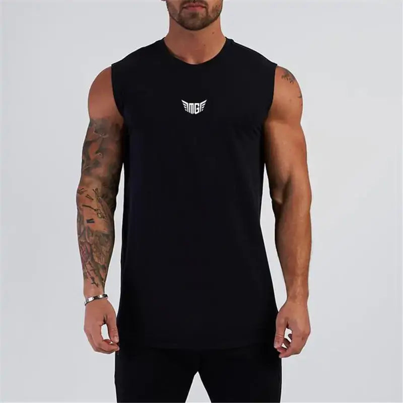 Illumino360's Compression Gym Tank Top for Men