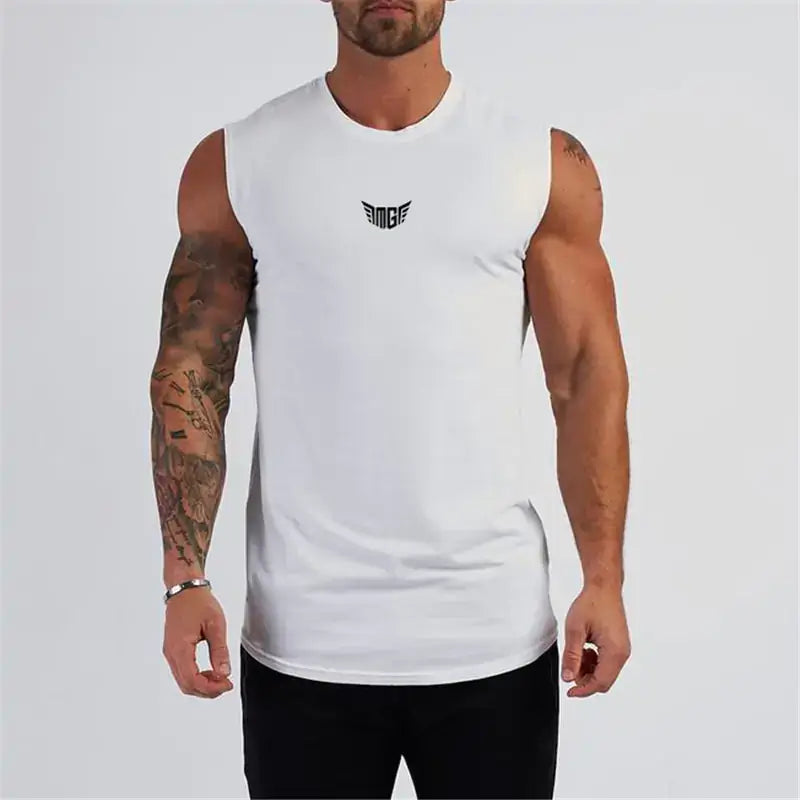 Illumino360's Compression Gym Tank Top for Men