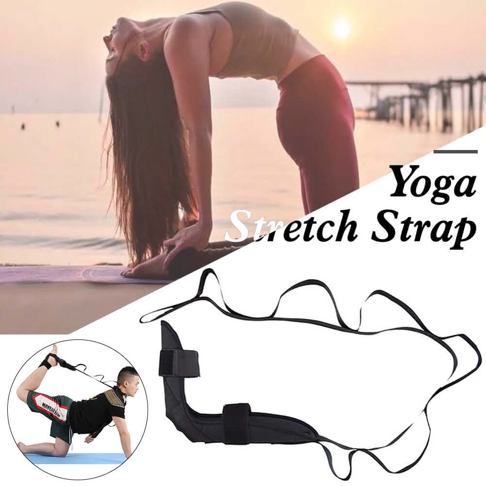 Yoga Flexibility Leg Stretcher Strap - illumino360.com