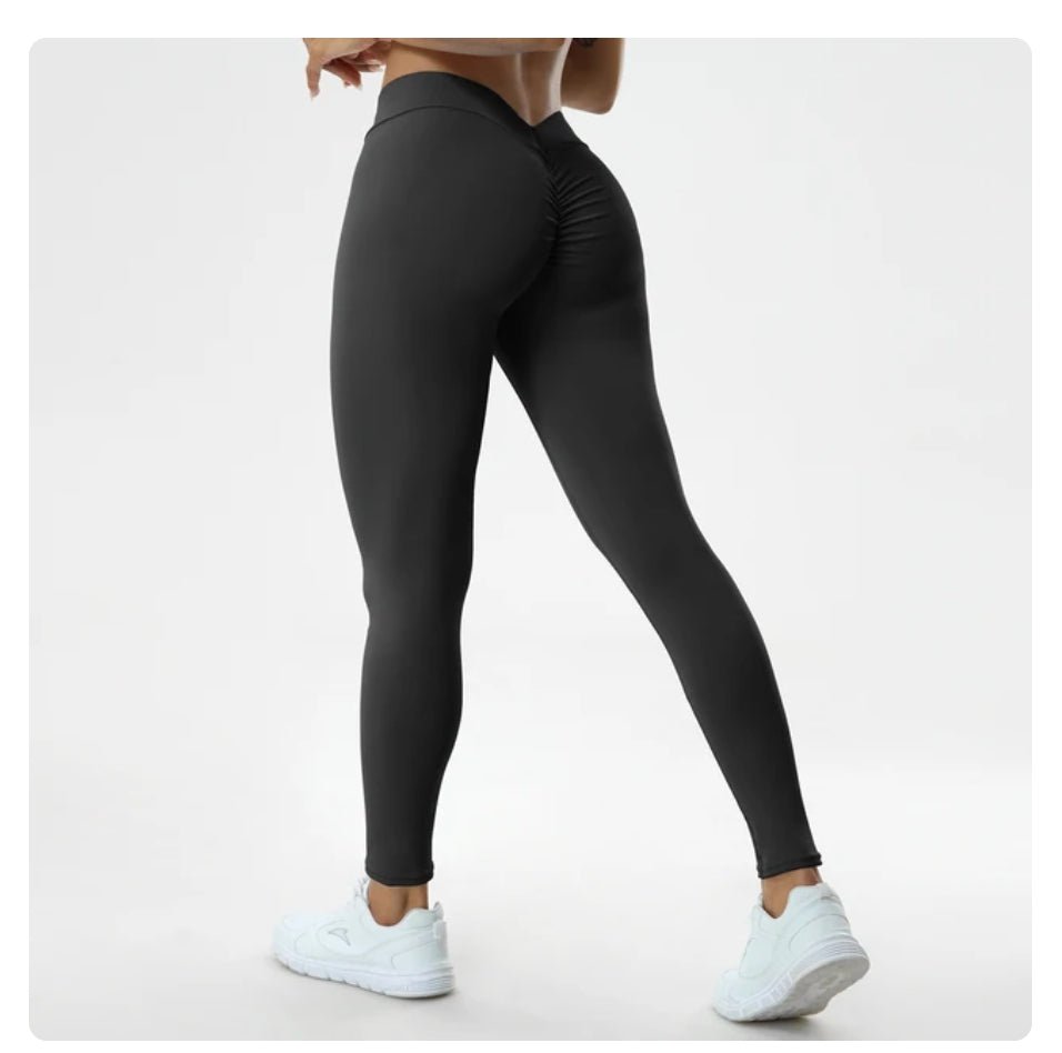 Sexy V Butt Push Up Fitness High Waist Pants - illumino360.com