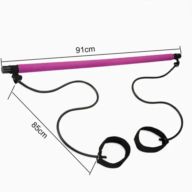 Yoga Pilates Bar Stick for Full Body Workout