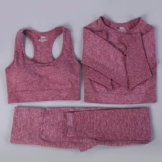 2/3PCS Seamless Women Workout Sportswear - illumino360.com