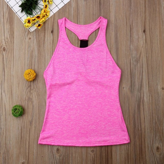 Casual Sleeveless Women Yoga Shirts - illumino360.com