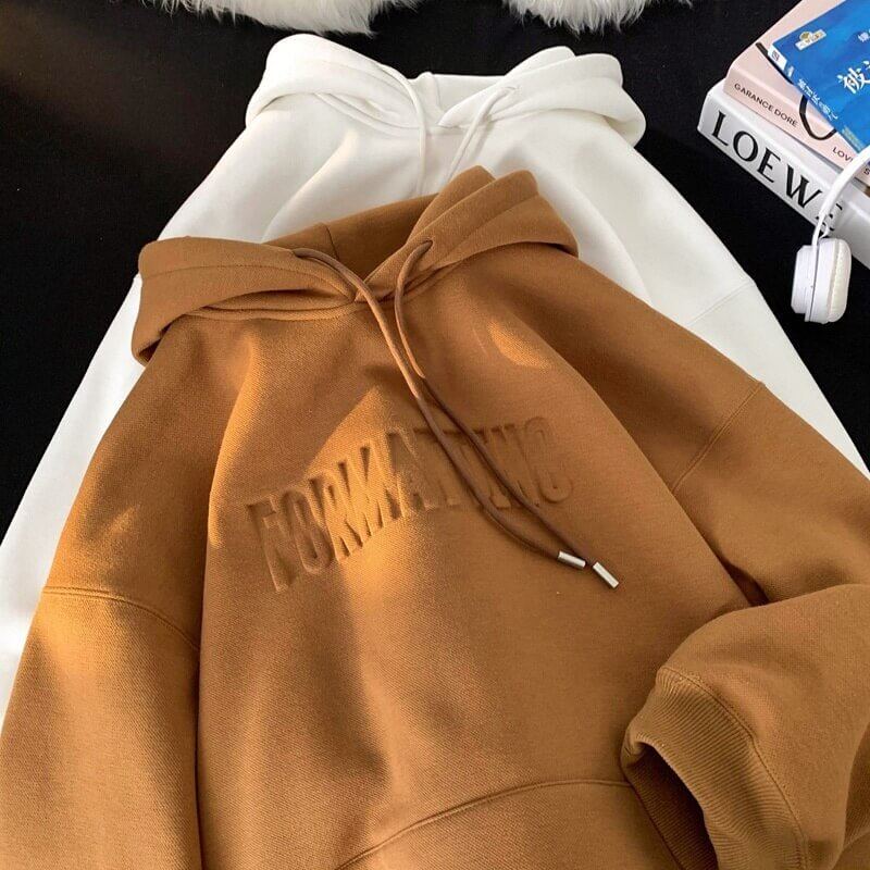 Winter Letter Women Thicken Hoodies - illumino360.com