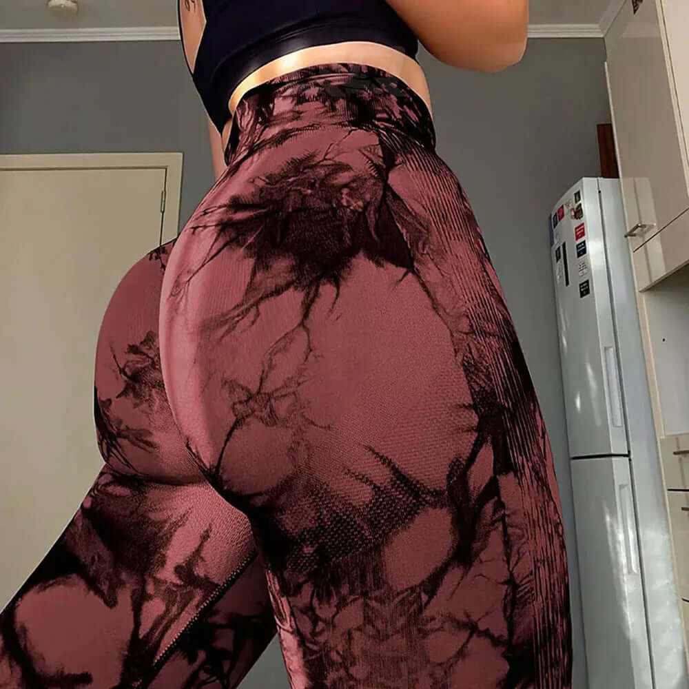 Illumino360 Seamless Tie Dye Leggings