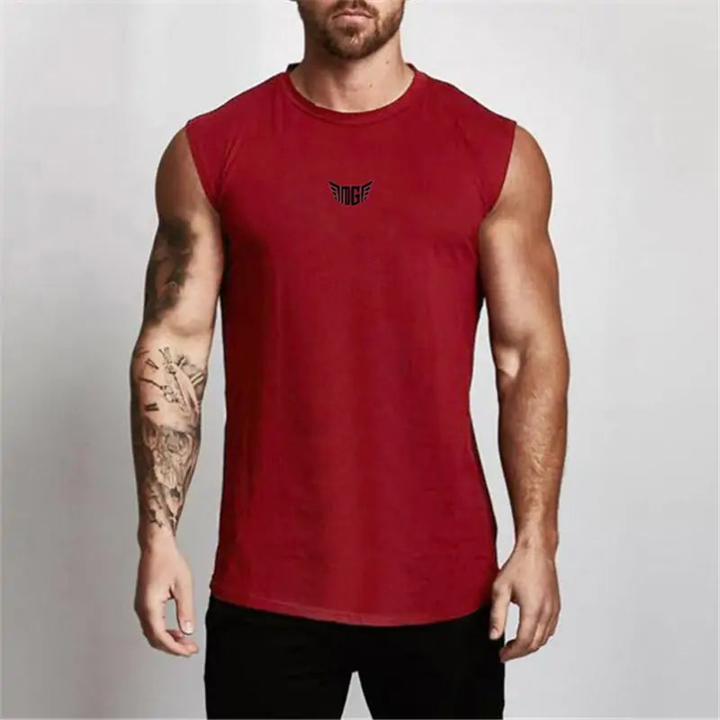 Illumino360's Compression Gym Tank Top for Men