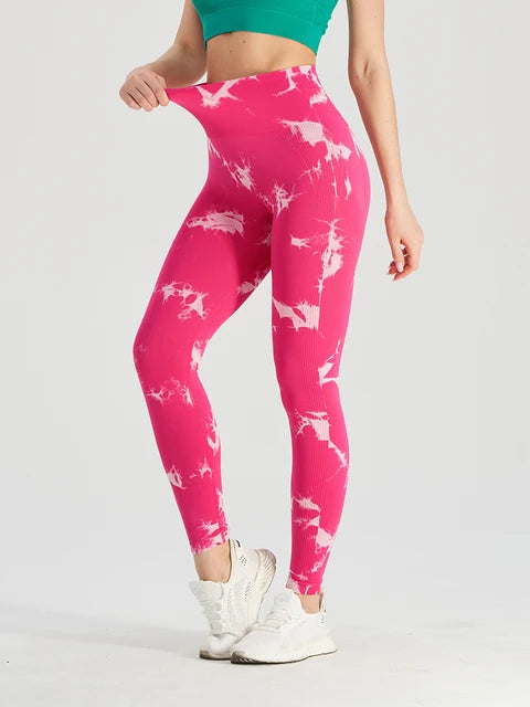 Illumino360 Seamless Tie Dye Leggings