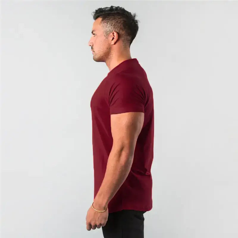 Moisture-Wicking Athletic Men's T-Shirt - Gym or Home Active Wear