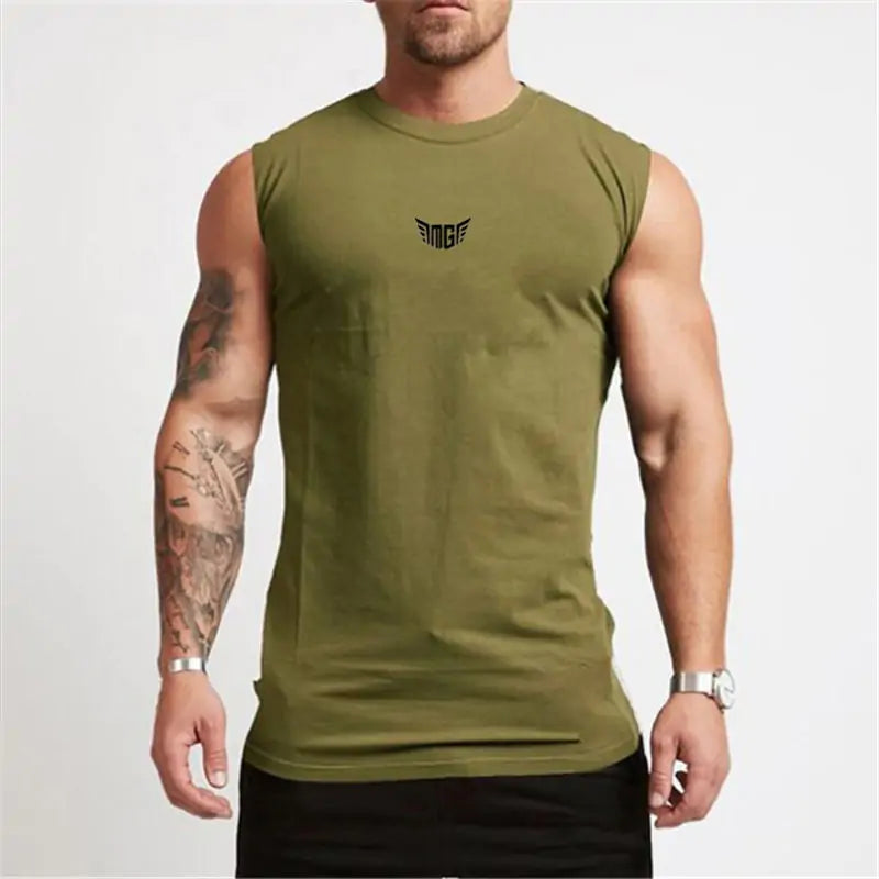 Illumino360's Compression Gym Tank Top for Men